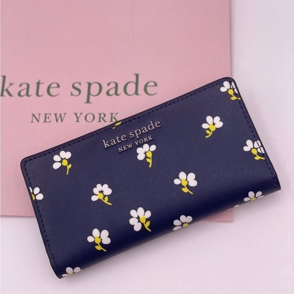 kate spade Handbags - Kate Spade Large Slim Bifold Wallet